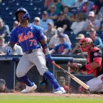 Luisángel Acuña le pone todo para estar en el Opening Day