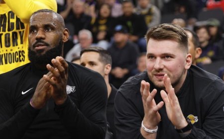 Doncic y LeBron ya entrenan juntos
