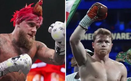 Canelo a Paul: "Sólo peleo con boxeadores de verdad"