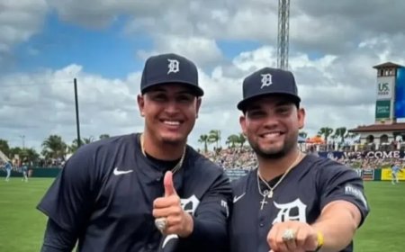 Eliezer Alfonzo Jr a otro Spring Training con Detroit
