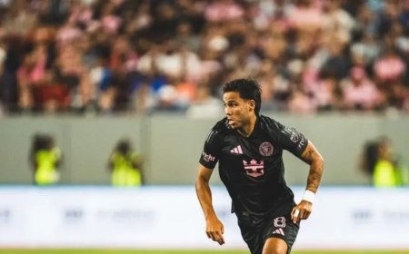 Telasco Segovia con buena impresión en su debut con el Inter de Miami