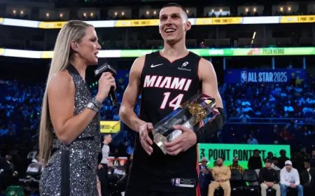 Tyler Herro es el nuevo rey del triple en el All-Star