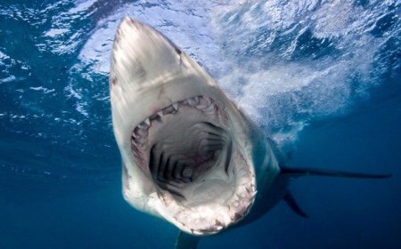 Intentó tomar fotos a un tiburón y le comió las manos