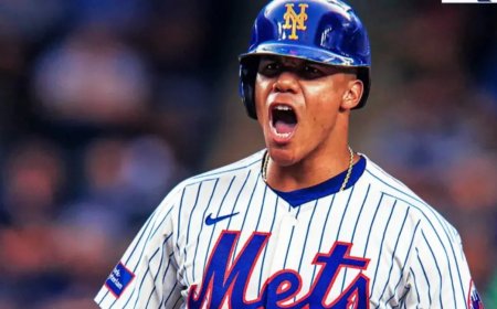 Juan Soto se reportó al campo de los Mets