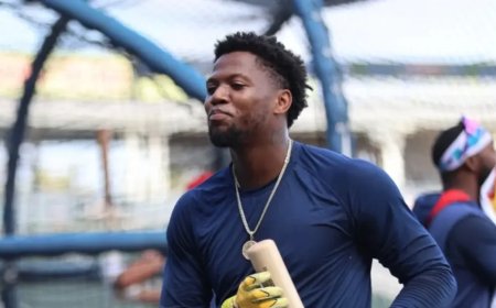 Acuña regresó con bestial cuadrangular