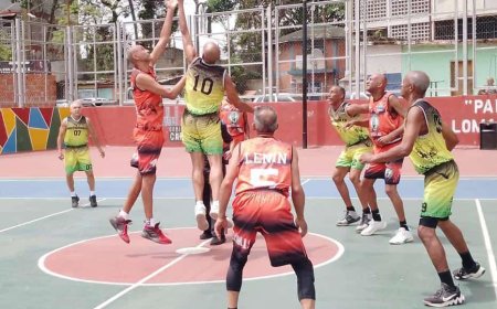 Continúa Torneo Máster +60 de Básket Masculino