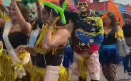 Multitudinaria apertura del Carnaval engalanó a Barrancas de Barinas