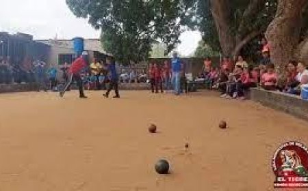 Estatal de bolas criollas con diez municipios en acción