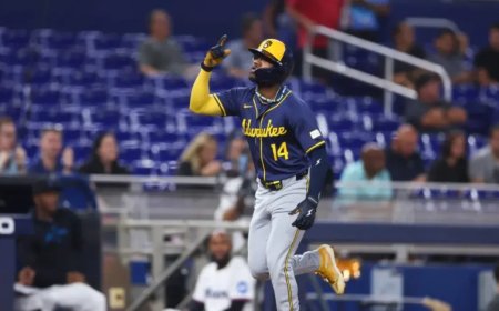 Andruw Monasterio amasa un envidable .438 y sigue caliente