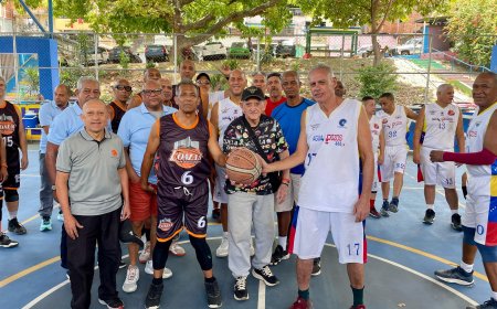 BASQUET MAS 60: Hogar Canario y Los Teques a ritmo arrollador