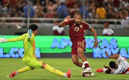 Una Vinotinto reivindicada despachó a Perú 1X0