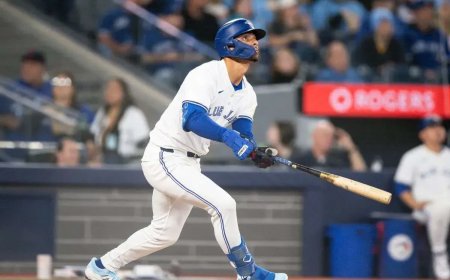 Andrés Giménez primer criollo con jonrón en su debut con Toronto