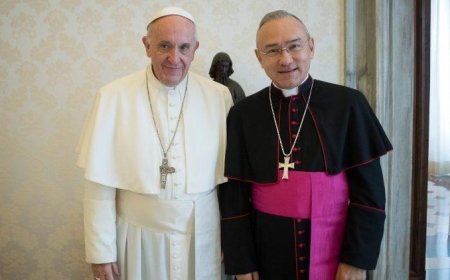 Monseñor Edgar Peña cumplirá 32 años como diplomático de El Vaticano