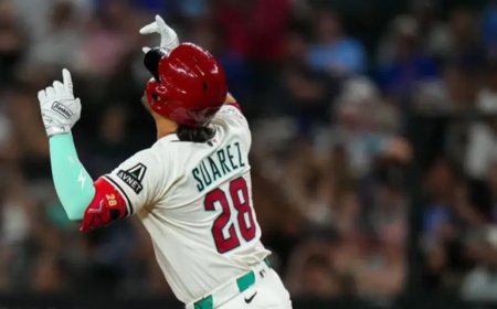 Eugenio Suárez: cuatro hits, todos jonrones y muy caliente