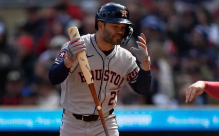 José Altuve con cinco ponches en la peor noche de su carrera