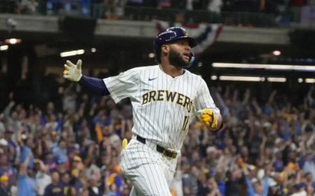 Jackson Chourio llegó a 10 partidos seguidos dando hit