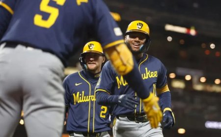 Jackson Chourio la devora: cuarto jonrón y llegó a 11 juegos dando hit