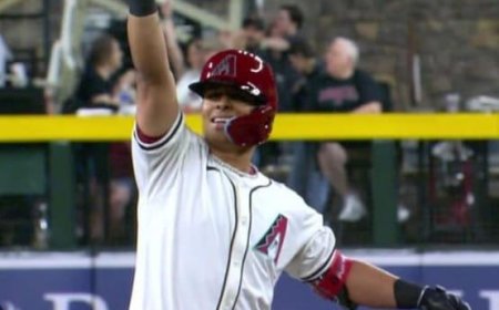 Barrosa otra vez arriba con Arizona y ligó de 4-1 y remolcó