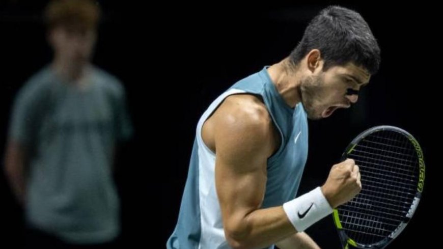 Alcaraz a final en Rotterdam
