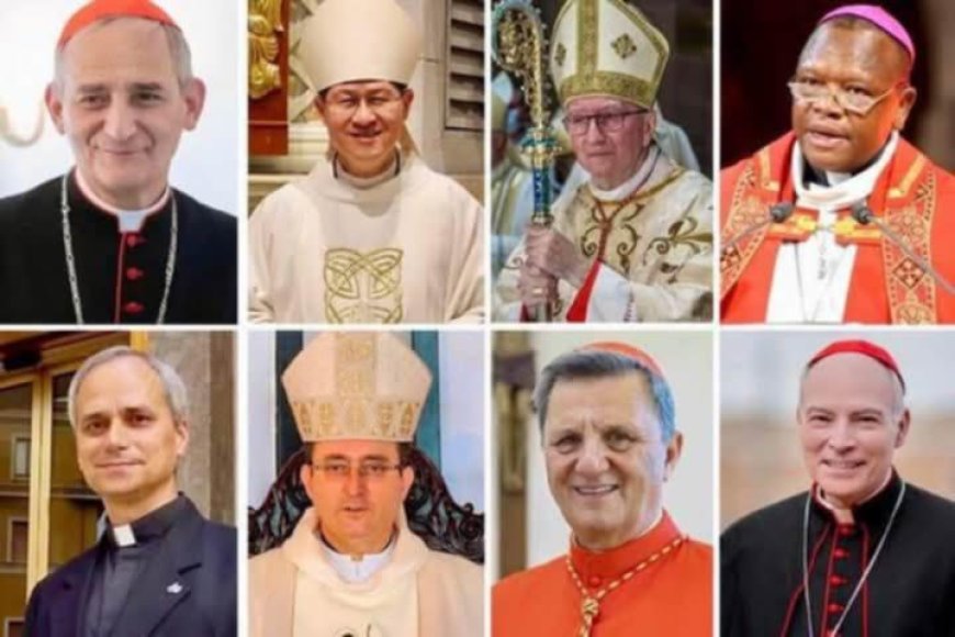 Parolin y otros 7 cardenales pugnan por suceder al papa Francisco