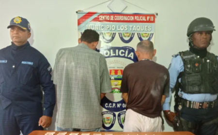 FALCÓN: Atrapan en persecución policial a dos hermanos con drogas