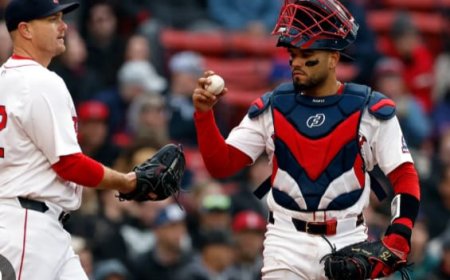 Carlos Narváez guió con su quinto jonrón triunfo de Boston