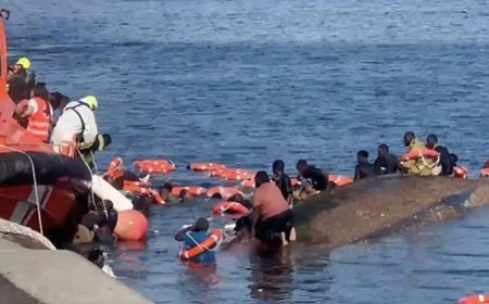 ISLAS CANARIAS: Se ahogan 4 adultas y 3 menores migrantes al naufragar canoa