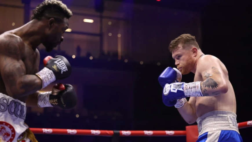 Canelo ganó, pero sin brillar en Ryad