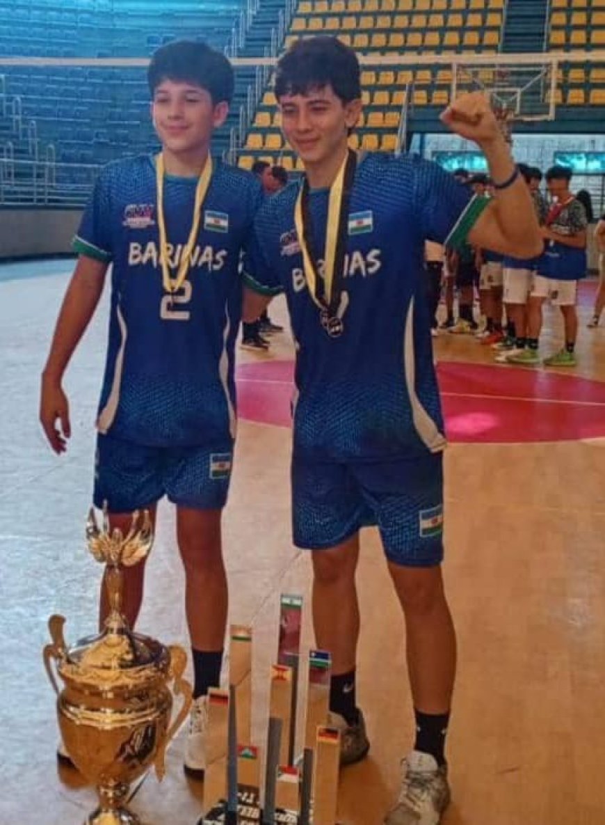 Barinas, Campeón Nacional de Voleibol Masculino U17