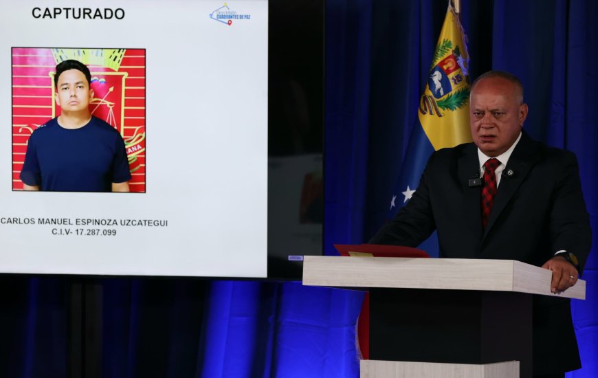 Ministro Cabello: La oposición venezolana quiere convertir a Venezuela en un narcoestado