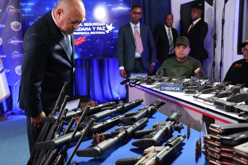 DIOSDADO CABELLO:: Neutralizados cerca de 60 ataques a PDVSA financiados por el narcotráfico 