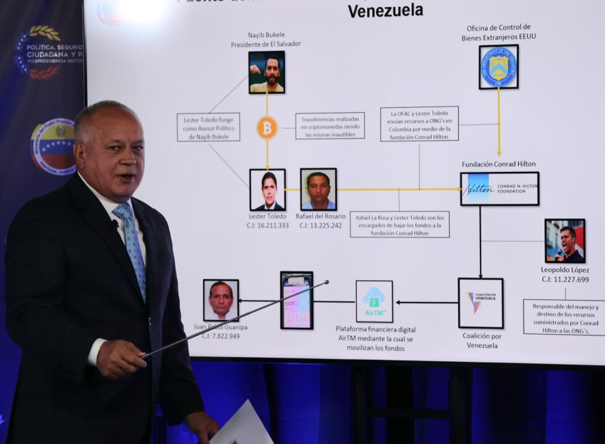 DIOSDADO CABELLO:: Neutralizados cerca de 60 ataques a PDVSA financiados por el narcotráfico 