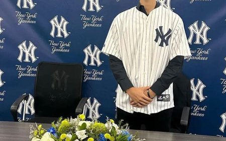 Yankees firmó a joven pitcher barines