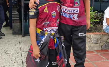 Dos barineses en Vinotinto Infantil de Futbol en Madrid