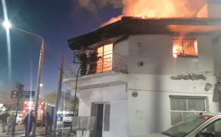 Posible falla eléctrica o de gas, hipótesis sobre el incendio en Neuquén