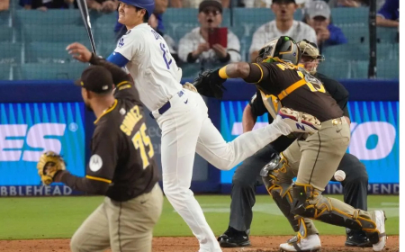 Robert Suárez con suspensión y multa por el pelotazo a Ohtani