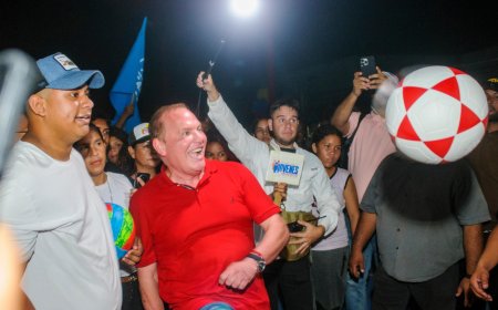 Di Martino inauguró una cancha en La Montañita y comenzó a impulsar el deporte de Maracaibo