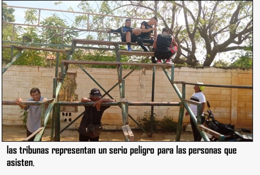 Pelotera internacional se fracturó en el estadio Tomás Morillo: no hay inaguración hoy