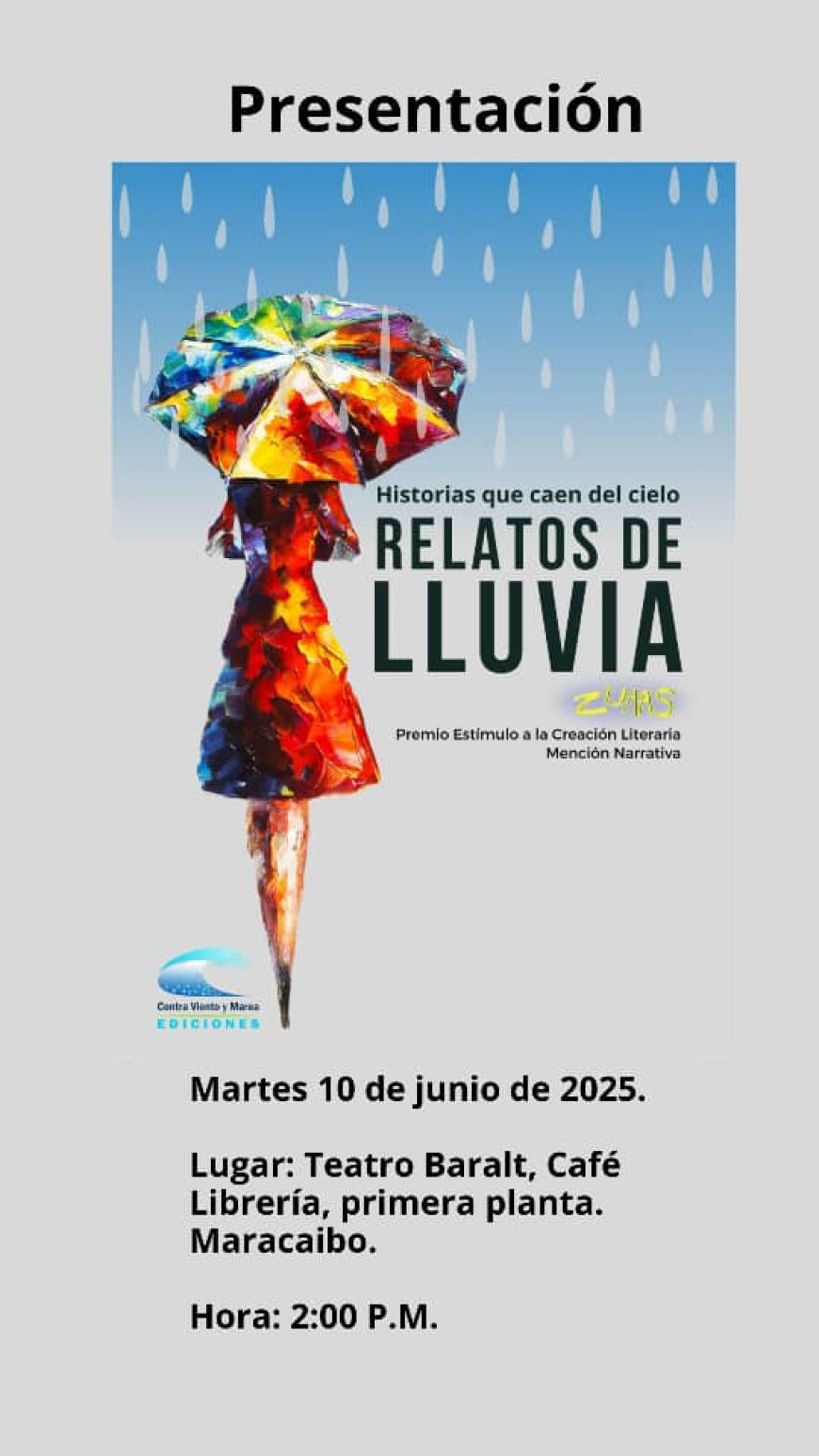 Zuaas presenta en la FILMAR su nuevo libro de narrativa breve