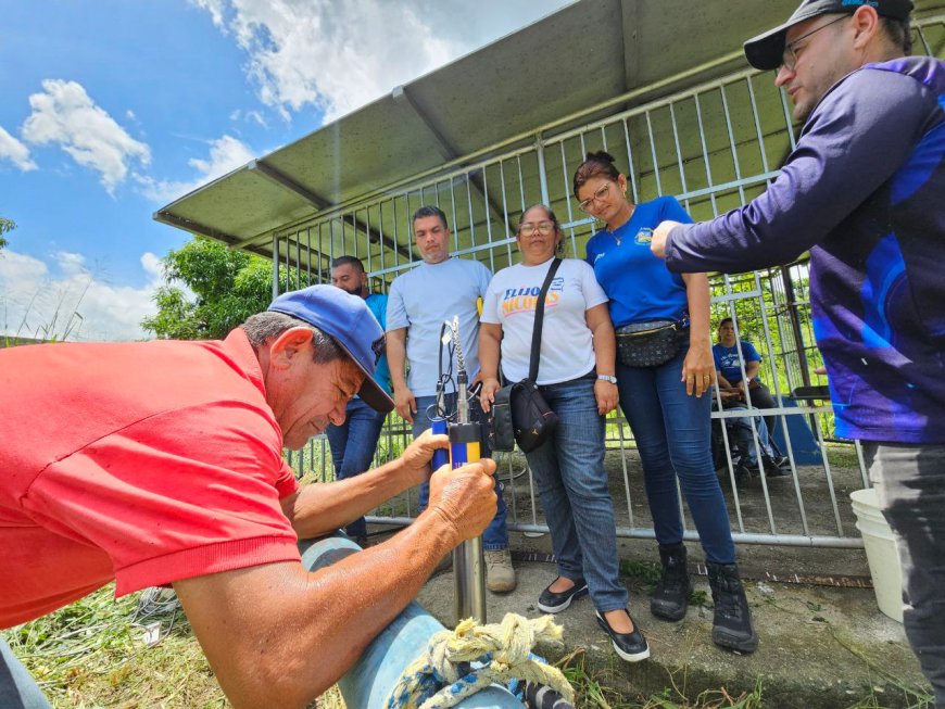 Inspeccionan sistema hídrico del Sur del Lago de Maracaibo
