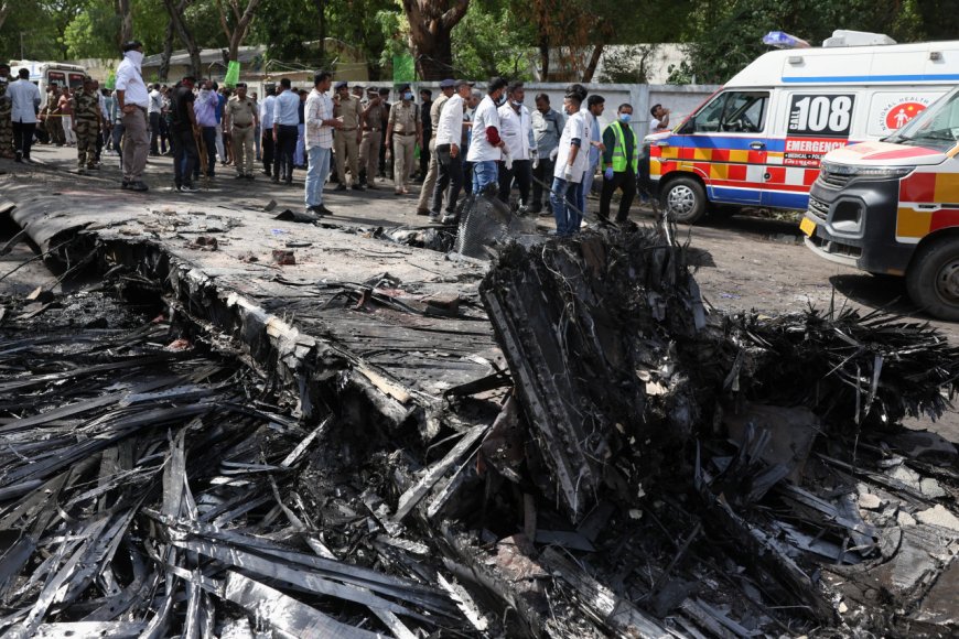 "Mayday, Mayday": cayó un avión con 242 pasajeros en la India