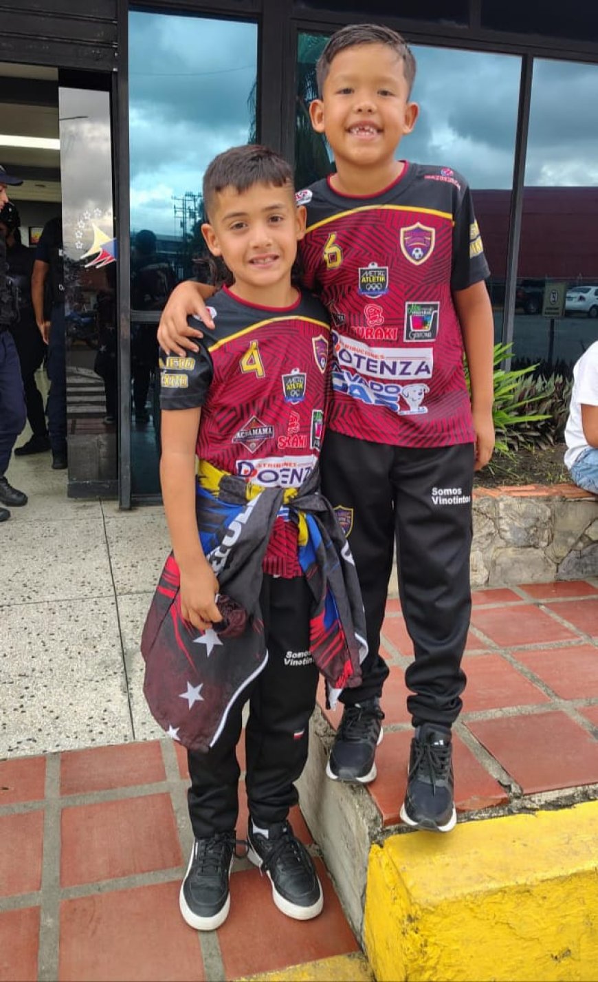 Dos barineses en Vinotinto Infantil de Futbol en Madrid