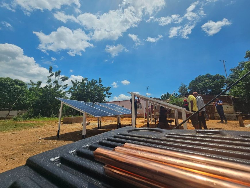 SAN ISIDRO: Inaugurado pozo que generará agua con energía solar
