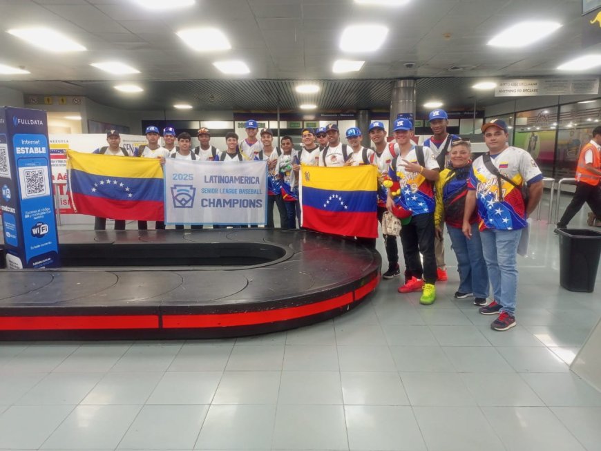 Los Campeoncitos Latinoamericanos en casa