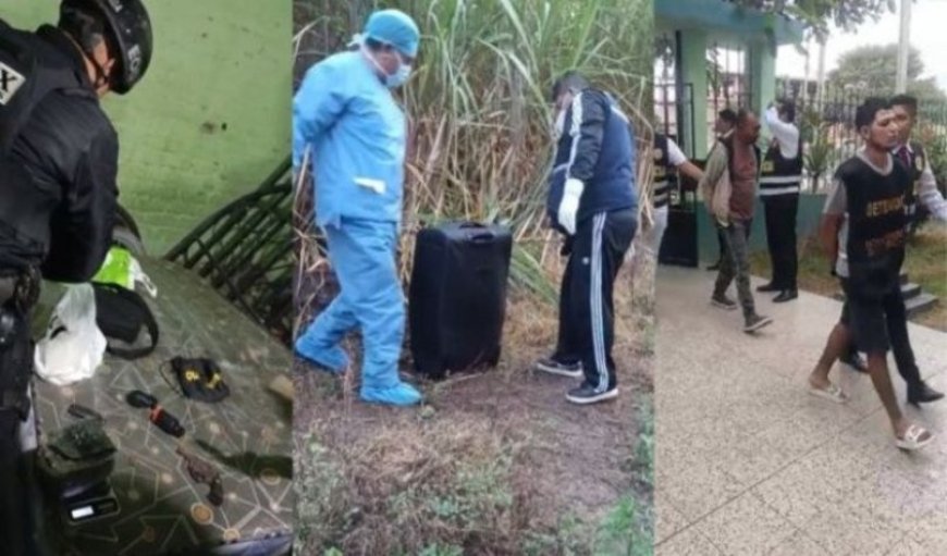Lo asesinaron y metieron en una maleta: 5 venezolanos presos