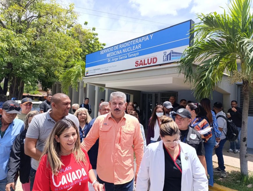 Luis Caldera ratificó en el Sahum su compromiso de transformar la salud en el Zulia