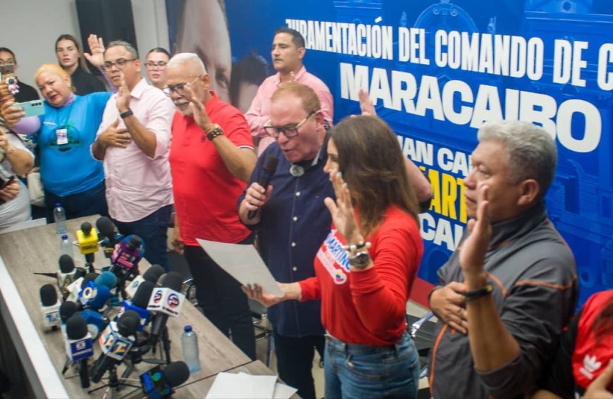 Comando de Campaña de Di Martino Alcalde ya ruge en la calle