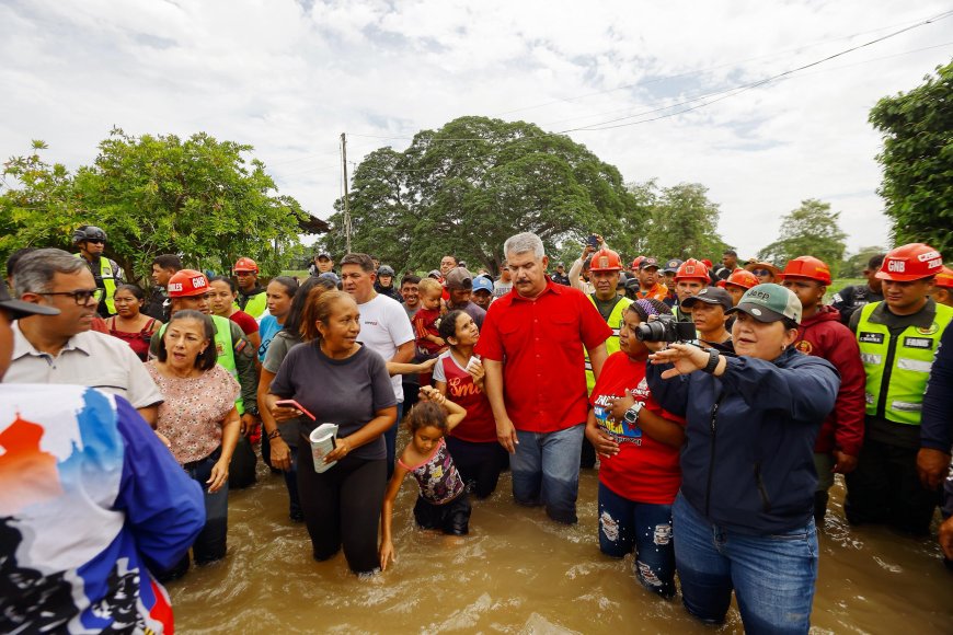 Plan de atención a los afectados del Sur del Lago por lluvias inició el Gobierno Bolivariano