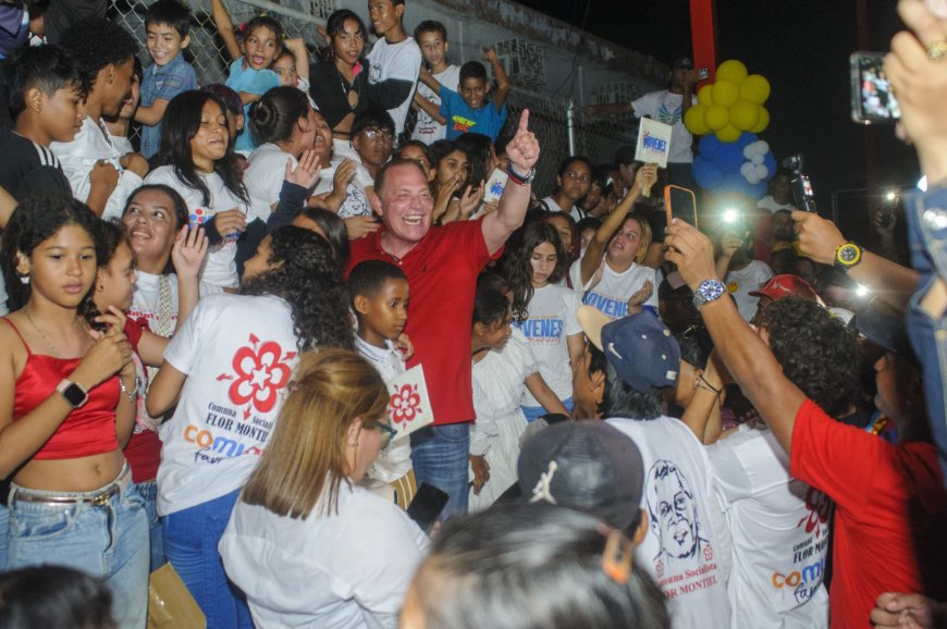 Di Martino inauguró una cancha en La Montañita y comenzó a impulsar el deporte de Maracaibo