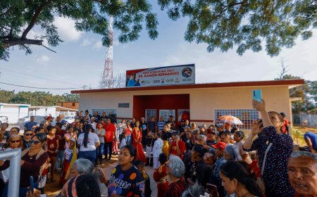 SANTA RITA: Gobernador Caldera acompaña entrega de consultorio rehabilitado por el Poder Comunal